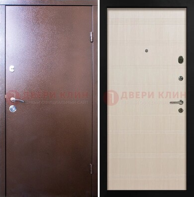 Входная дверь с порошковым покрытием и терморазрывом МДФ ДП-210 в Краснодаре