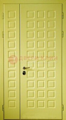 Салатовая тамбурная дверь ДТМ-28 в Краснодаре