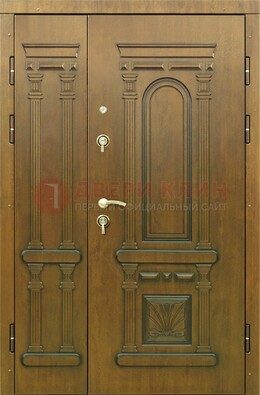 Полуторная железная дверь с виноритом ДВТ-174 в Краснодаре