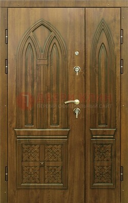Входная дверь с виноритом и узором ДВТ-181 в Краснодаре
