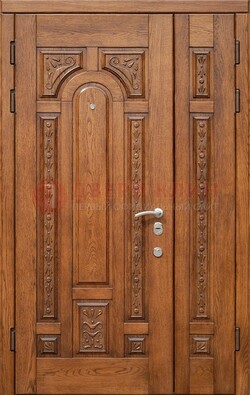 Полуторная железная дверь винорит для дома ДВТ-252 в Краснодаре
