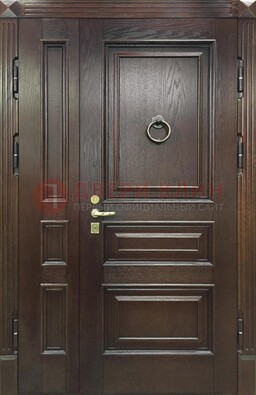 Полуторная металлическая дверь с виноритом ДВТ-253 В Ижевске